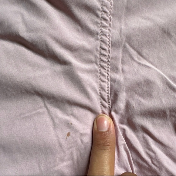 Patagonia Women's Nylon Shorts Size 8 Pink Front-tie With Pockets - Picture 5 of 9